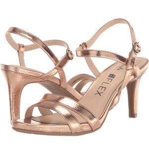 Life Stride Rose Gold Heels 8